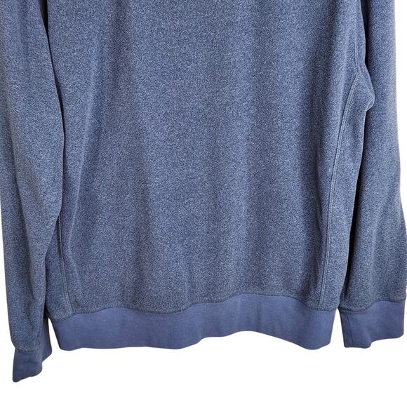 Goodlife Recycled Polartec Crew Neck Sweatshirt Men's Size‎ Large Blue Fleece - Picture 3 of 6